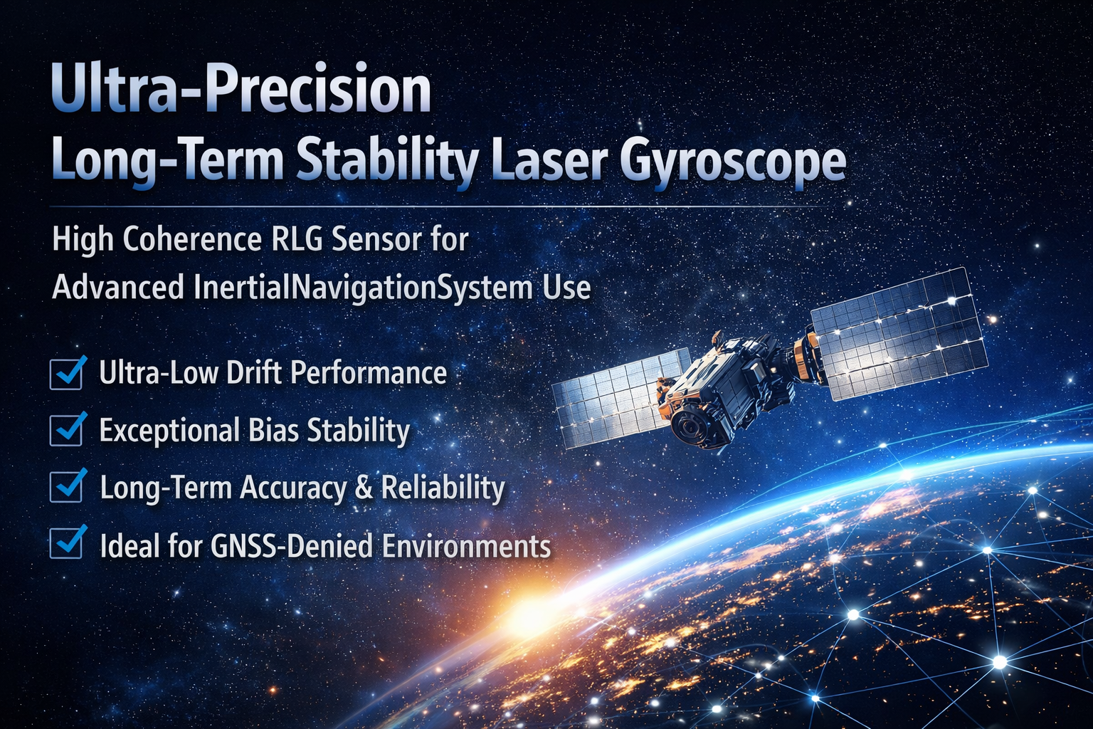 Ultra-Precision Long-Term Stability Laser Gyroscope High Coherence RLG ...