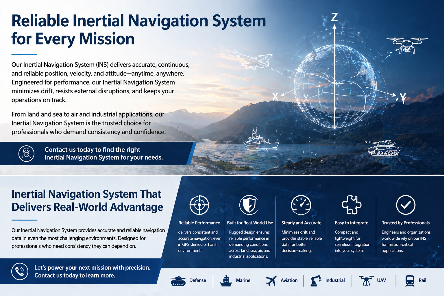 Robust Inertial Navigation System for Accurate Attitude Determination ...