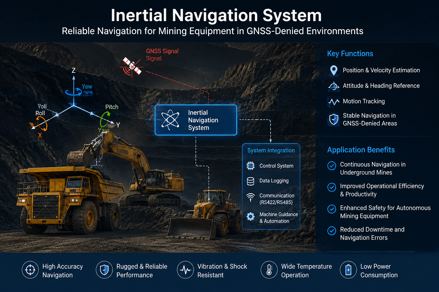 Advanced Inertial Navigation System High Accuracy INS RLG Gyro Solution ...
